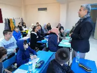 Korkmaz Yetiştirme ve Destekleme Kurslarını Ziyaret Etti