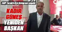 Taraklı CHP' de Kadir Güneş Yeniden Başkan Seçildi