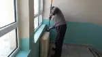 Yarıyıl Tatilinde Okullarda Boya Badana Yapıldı