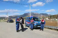 Kaymakam Dağlı Yol Kontrol Uygulamasına Katıldı
