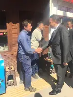 MHP Taraklı Belediye Başkan Adayı İbrahim Pilavcı İlçe merkezinde çalışmalarda bulundu