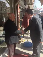 MHP Taraklı Belediye Başkan Adayı İbrahim Pilavcı İlçe merkezinde çalışmalarda bulundu