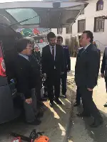 MHP Taraklı Belediye Başkan Adayı İbrahim Pilavcı İlçe merkezinde çalışmalarda bulundu