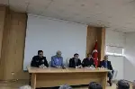 TARAKLI KAYMAKAMI OKAN DAĞLI MUHTAR ADAYLARIYLA TOPLANTI YAPTI