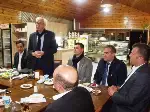 Muhtarlar Derneği’n den Veda Yemeği