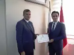 Belediye Başkanı İbrahim Pilavcı Mazbatasını AldıKazım ERKARA-Mec Ü