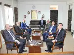 Dr Yasin Yıldız Kaymakam Okan Dağlı’yı Ziyaret Etti.