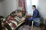 Kaymakam Okan Dağlı Yaşlı Çiftin evinde İftar Yaptı