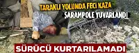 Tavuk yüklü kamyon devrildi: 1 ölü