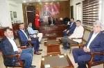 Kaymakam Abdullah Kurt’a Hayırlı Olsun Ziyareti.
