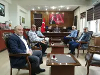 Eski Başkan Özkaraman’dan Kaymakam’a Ziyaret
