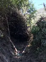 Bahçe Sulama Kanalları Temizleniyor