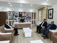 Başkanlardan İbrahim Pilavcı'ya Ziyaret