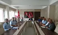 TARAKLI KAYMAKAMI ABDULLAH KURT KURUM AMİRLERİ İLE TOPLANTI YAPTI