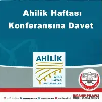 Ahilik Haftası Konferansına Davet