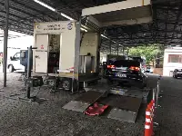 TUVTÜRK Gezici araç Muayene istasyonu Taraklı'ya geldi