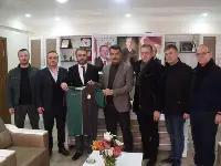 Başkan Pilavcı Sakaryaspor yönetimini ağırladı.