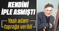 Toprağa verildi