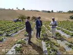 Kaymakam Özgür Kaya İstihdam sağlayan işletmeleri Gezdi