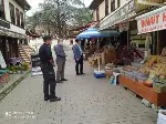 Kaymakam Özgür Kaya Covid-19 Denetimlerine Katıldı