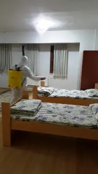 Özel Öğretim Öğrenci Yurdunda Dezenfekte Yapıldı
