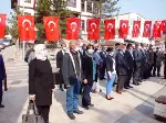 TARAKLI’DA 29 EKİM CUMHURİYET BAYRAMI ÇELENK SUNMA TÖRENİ: