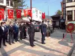 TARAKLI’DA 29 EKİM CUMHURİYET BAYRAMI ÇELENK SUNMA TÖRENİ: