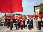 TARAKLI’DA 29 EKİM CUMHURİYET BAYRAMI ÇELENK SUNMA TÖRENİ: