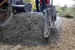 Büyükşehir'den Beton yol çalışması