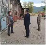 Kaymakam Kaya Sanayi Çarşısı esnafını ziyaret etti.