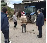 Kaymakam Kaya Sanayi Çarşısı esnafını ziyaret etti.