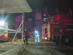 Aksu Mahallesi’nde Tavuk Kümesi Yandı