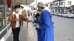Taraftara Maske Dağıtıldı