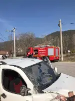 Yol Kavşağında Trafik Kazası:2 yaralı