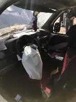 Yol Kavşağında Trafik Kazası:2 yaralı