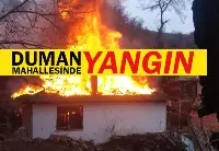 Duman Mahallesi'nde Yangın