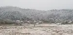 Taraklı’nın yüksek kesimlerine mevsimin ilk karı yağdı.