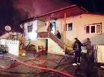 TARAKLI’DA 2 KATLI EVDE YANGIN ÇIKTI