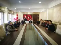 Kaymakam Öğrencileri Makamında Ağırladı