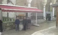 Yunuspaşa Camii Musalla Taşına Koruma
