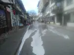 Taraklı’da caddeler köpüklü suyla yıkandı