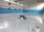 Spor Salonunda son rötuşlar.
