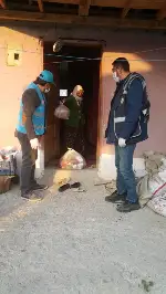 Taraklı’da Vefa Sosyal Destek Grubu Görevlileri Seferber oldu