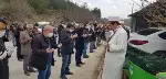 Cenaze namazı Evinin önünde kılındı