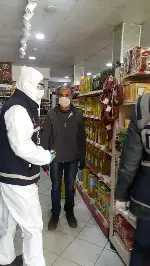 Polis kapı kapı dolaşıp ateş ölçtü