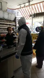 Polis kapı kapı dolaşıp ateş ölçtü
