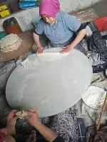 Sahur yemeğinin Vazgeçilmez yemeği “Yufka” Hazırlığı