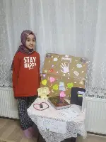 Öğrenciler Evlerinde Ramazan Köşesi Yapıyor