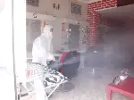Taraklı’da Berber ve Kuaförler Dezenfekte Edildi