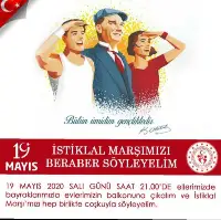 İstiklal Marşımızı Hep Beraber Söyleyelim